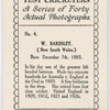 W. Bardsley, New South Wales.