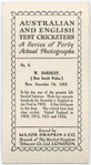 W. Bardsley, New South Wales.