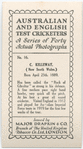 C. Kelleway, New South Wales.