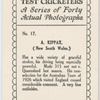 A. Kippax, New South Wales.