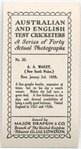 A. A. Mailey, New South Wales.