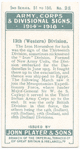 13th (Western) Division.