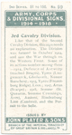 3rd Cavalry Division.