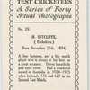 H. Sutcliffe, Yorkshire.