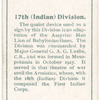 17th (Indian) Division.