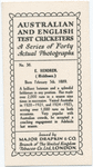 E. Hendren, Middlesex.