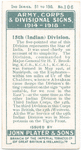 25th (Indian) Division.