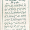 7th (Indian) Cavalry Brigade.