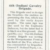 6th (Indian) Cavalry Brigade.