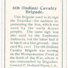 6th (Indian) Cavalry Brigade.