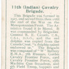 11th (Indian) Cavalry Brigade.