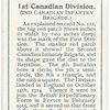 1st Canadian Division. (2nd Canadian Infantry Brigade.)