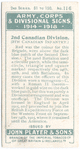 2nd Canadian Division. (5th Canadian Infantry.)