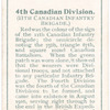 4th Canadian Division. (11th Canadian Infantry Brigade.)