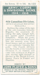 4th Canadian Division. (11th Canadian Infantry Brigade.)