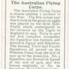 The Australian Flying Corps.