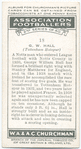 George William Hall, Tottenham Hotspur.