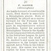Fred Harris, Birmingham.