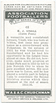 E. J. Vinall, Luton Town.