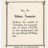 Hobart, Tasmania.