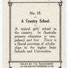 A Country School.