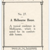 A Melbourne House.