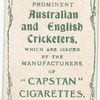 J. V. Saunders, Vic..