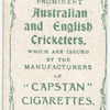 P. F. Warner, Middx..