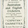 A. D. Jones, Captain, Nottinghamshire.