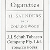 H. Saunders, Back, Collingwood.