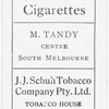 M. Tandy, Centre, South Melbourne.