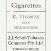 E. Thomas, Back, Melbourne.