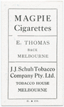 E. Thomas, Back, Melbourne.