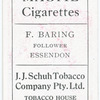 F. Baring, Follower, Essendon.