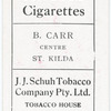 B. Carr, Centre, St. Kilda.