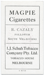 R. Cazaly, Follower, South Melbourne.