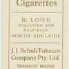 R. Lowe, Follower and Half-Back, North Adelaide.