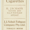 K. Jackson, Centre and Half-Forward, Sturt.