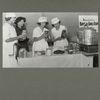 A "demonstration team"... 4-H fair... canning their farm products, October 1921