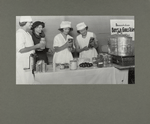 A "demonstration team"... 4-H fair... canning their farm products, October 1921