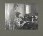 Learning a trade in a garment factory, February 1930