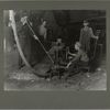 Glass blower and mold boy, October 1908