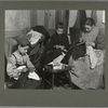 Mrs. Battaglia, Tessie, 12, and Tony, 7... finishing men's trousers, January 1908