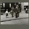 An alert young newsboy seeking a customer, 1912