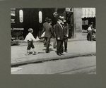 An alert young newsboy seeking a customer, 1912