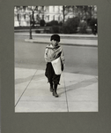9-year-old Dannie whistles a doulful strain..., April 1912