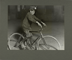 A telegraph messenger boyworking at 10 p.m., August 1908