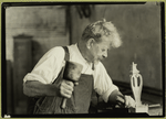 Old-time wood carver