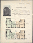 The St. Denis, N.E. corner Riverside Drive and 92nd Street ; Plan of upper floors ; Plan of first floor.