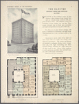 The Hanover, Northeast corner Park Avenue and 83rd Street ; Plan of first floor ; Plan of upper floor.
